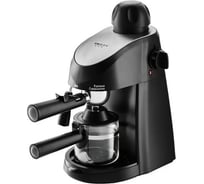 Кофеварка Delta LUX DL-8150К рожковая, черный, 5 бар, капучино, эспрессо, 240 мл 4 0Р-00015400