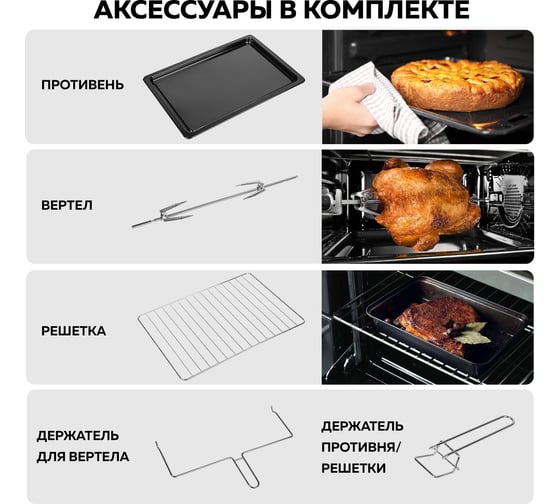 Многофункциональная мини-печь GFGRIL GFO-38W