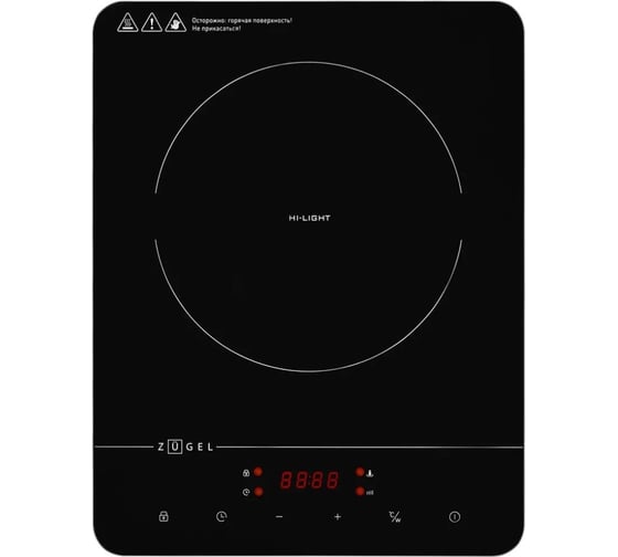 Настольная керамическая плита ZUGEL ZEHF280B 1