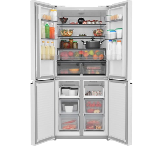 Комбинированный холодильник ZUGEL Cross Door ZRCD430W