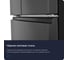 Комбинированный холодильник ZUGEL French Door ZRFD361B 40