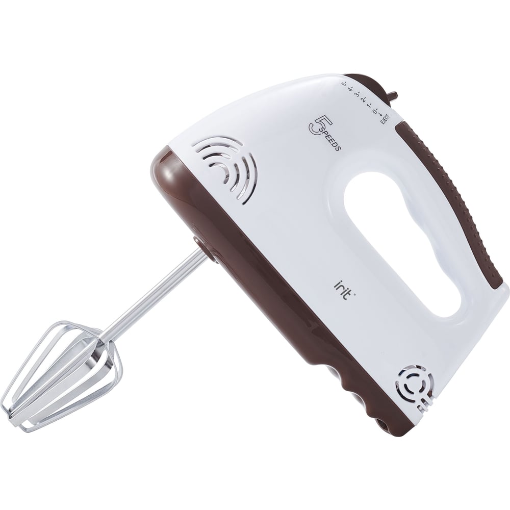 Электрический миксер IRIT коричневый IR-5441 - выгодная цена, отзывы ...