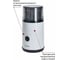 Кофемолка Delta LUX DE-2201 съемная нержавеющая чаша, 250 Вт, емкость для зерен 75 г (12) Р1-00005986 2