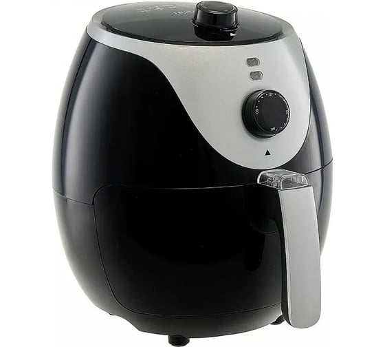 Мультипечь Delta LUX DE-6102 черный, таймер, чаша 3,2 л, корзина 2,6 л (2) Р1-00008106