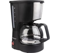 Кофеварка Delta LUX DL-8161 черная, 600 Вт, 600 мл (6 чашек), антипролив (6) 0R-00003469