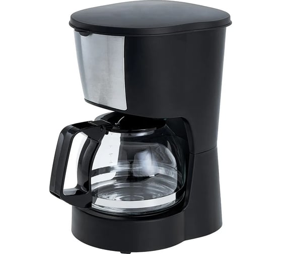 Кофеварка Delta LUX DL-8161 черная, 600 Вт, 600 мл (6 чашек), антипролив (6) 0R-00003469