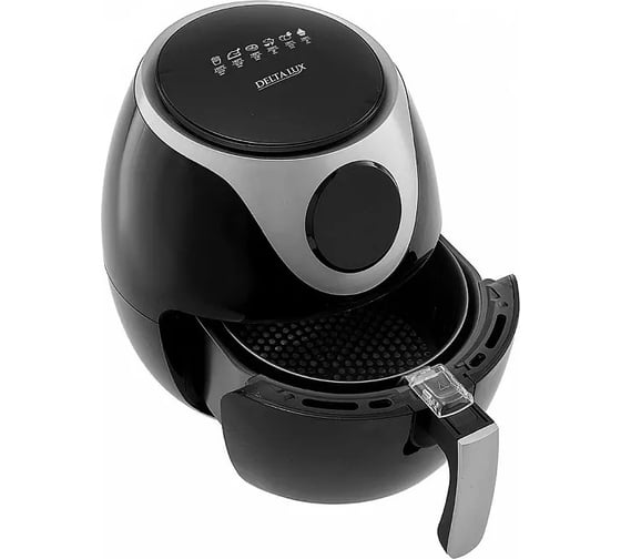 Мультипечь Delta LUX DE-6103 черный, LED-дисплей, чаша 3.2 л, корзина 2.6 л (2) Р1-00008108