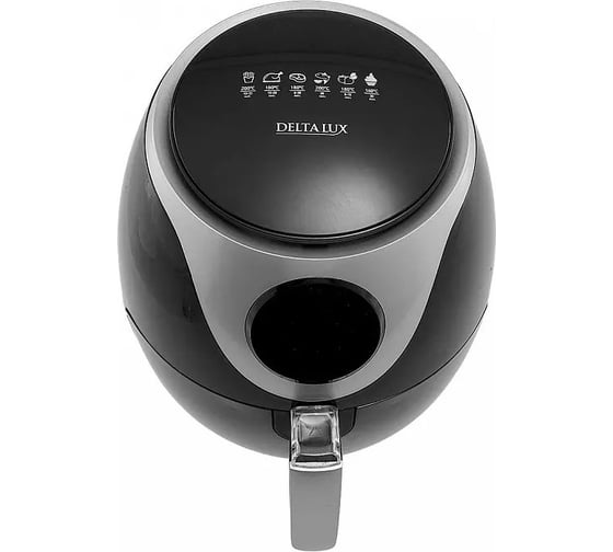 Мультипечь Delta LUX DE-6103 черный, LED-дисплей, чаша 3.2 л, корзина 2.6 л (2) Р1-00008108