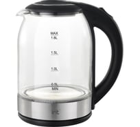 Стеклянный электрический чайник IRIT черный IR-1915