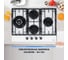 Газовая варочная панель De'Longhi GABRIELLA 6GW BB V77955355 4