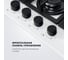 Газовая варочная панель De'Longhi GABRIELLA 6GW BB V77955355 7