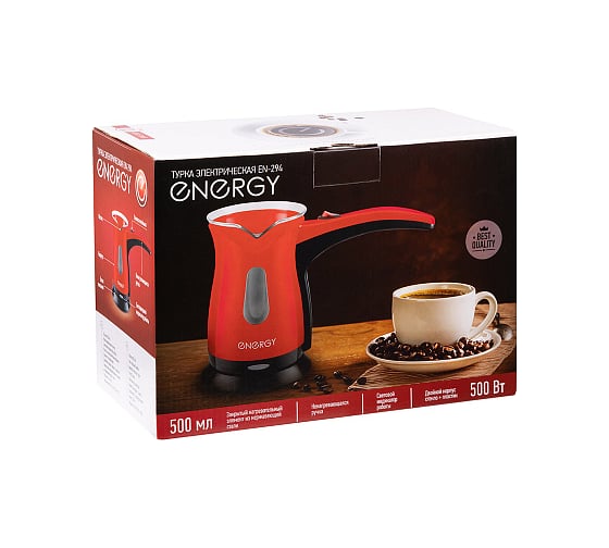 Электрическая турка ENERGY en-294 красный 106010