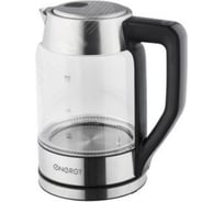 Чайник ENERGY e-207t 1.7 л, стекло, пластик, черный 164147