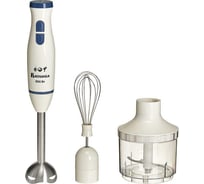 Блендер Василиса ВА-310А белый с синим, 800 Вт, венчик, измельчитель Р1-00016687