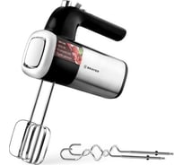 Миксер BRAYER 1309BR, 800 Вт, 5 скоростных режимов, турбо, 2 венчика для взбивания, 2 венчика для замешивания BR1309