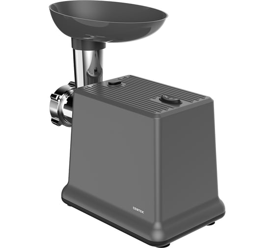 Мясорубка Centek 2000 Bт, 2 кг/мин, реверс, стальной коннектор, 2 диска, 2 насадки CT-1624