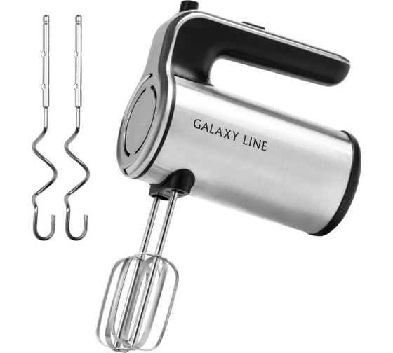 Электрический миксер Galaxy LINE GL 2240 450 Вт, 5 скоростей + режим ТУРБО, 2 насадки-венчик 7020222400