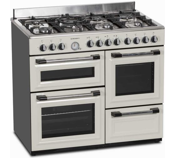Комбинированная отдельно стоящая плита Delvento 100x60 см V10XR53001