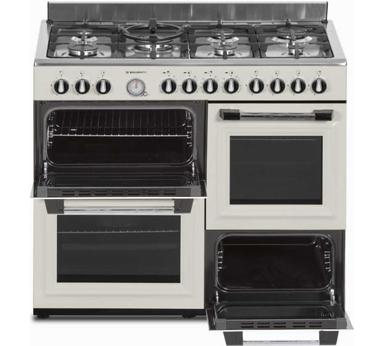 Комбинированная отдельно стоящая плита Delvento 100x60 см V10XR53001