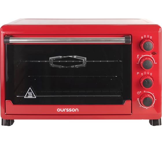 Мини-духовка OURSSON красная OV4225/RD