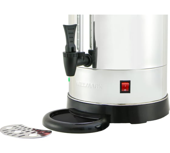 Бойлер для горячих напитков Willmark WWB-2011S 20 л, 1800 Вт, поддержание температуры, шкала уровня воды, мет. поддон 2000317