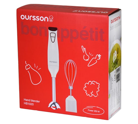 Погружной блендер OURSSON Слоновая кость HB1020/IV