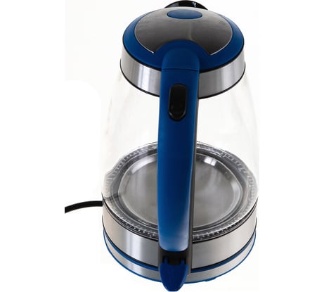 Стеклянный чайник ERGOLUX ELX-KG02-C45 сине-черный 13445