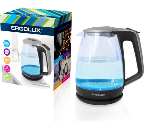 Чайник ERGOLUX ELX-KG01-C42 13117