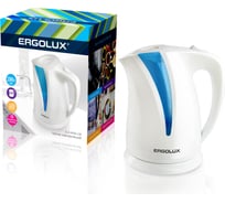 Чайник ERGOLUX ELX-KP03-C35 бело-голубой 13115