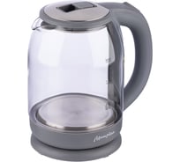 Электрический чайник Матрёна MA-154 1.8 л стекло серый 105228