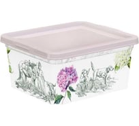 Коробка Полимербыт Toile de Jouy 1.9 л, пудра 435109700