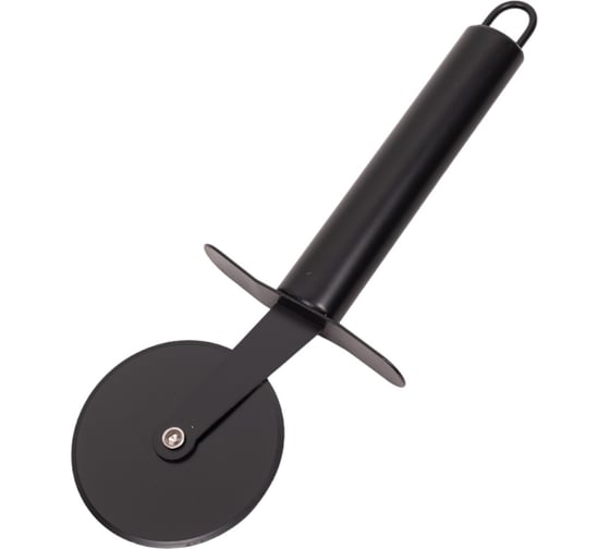 Нож для пиццы Mallony classico nero, нержавеющая сталь, черный, non-stick (раб часть) 105279