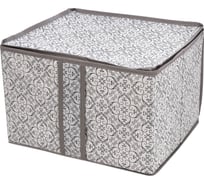 Раскладной короб с ручкой Palladium Butler 005.06 серый, с узором 115855