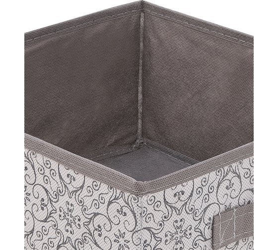 Расладной короб с ручкой Palladium Butler 005.18 серый, с узором 115902