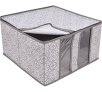 Расладной короб с ручкой Palladium Butler 005.19 серый, с узором 115903