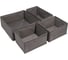 Набор коробок Palladium Butler 005.11 4 шт., серый 115860 1