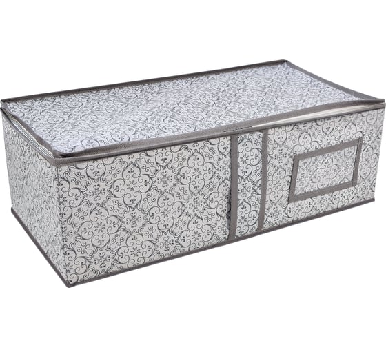 Раскладной ящик с ручкой Palladium Butler 005.20 серый, с узором 115904