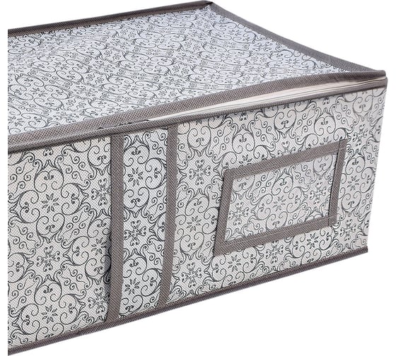 Раскладной ящик с ручкой Palladium Butler 005.20 серый, с узором 115904