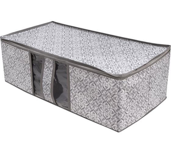 Раскладной ящик с ручкой Palladium Butler 005.05 серый, с узором 115854