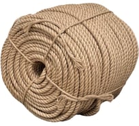 Канат truEnergy джутовый, крученый, 14 мм, бухта 25 ±1,25 кг 12314