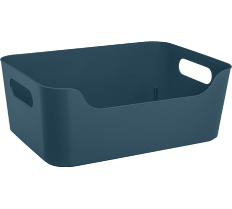 Универсальная корзинка Econova scandi, 170x120x75 мм, 1.2 л, синий 433222517