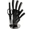 Набор ножей на подставке BerlingerHaus Black Silver Collection 8 предметов 2565-BH 2