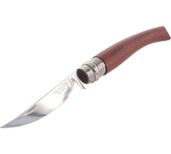 Филейный нож, нержавеющая сталь, рукоять бубинга Opinel №8 15
