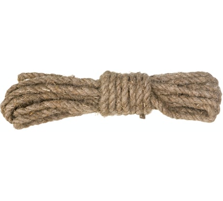 Крученая льнопеньковая веревка  ЩИТ ЛП D 12 мм L 10 м