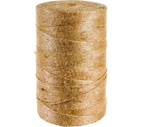 Джутовый шпагат ЩИТ ШД 1,2 ктекс П 2 пол. 2-ниточный в боб. по 1,0 кг в термопленке ШД ШД 1,2 ктекс П 2 пол. 2-н в б. по 1,0 кг в термо