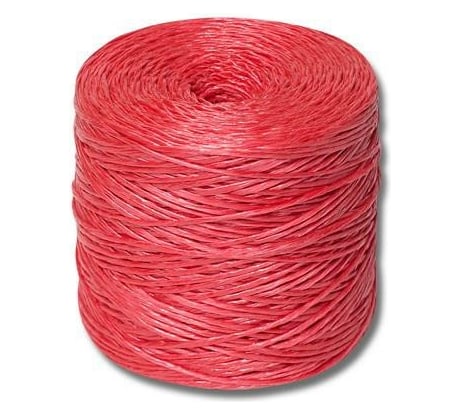 Полипропиленовый шпагат ЩИТ ПП 1000 текс в боб. по 1,5 кг красный