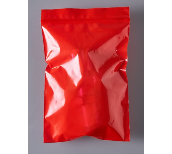 Пакет с замком Zip-Lock PACK INNOVATION 12x17 см 60 мкм Красный100 шт IP00R121760-1