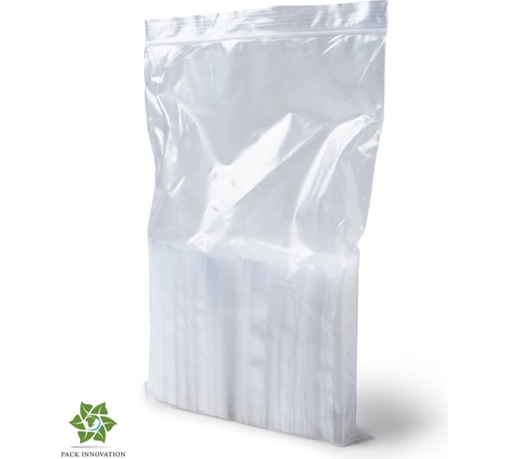 Пакет с замком Zip-Lock PACK INNOVATION 12x17 см 80 мкм 500 шт IP000121780-500