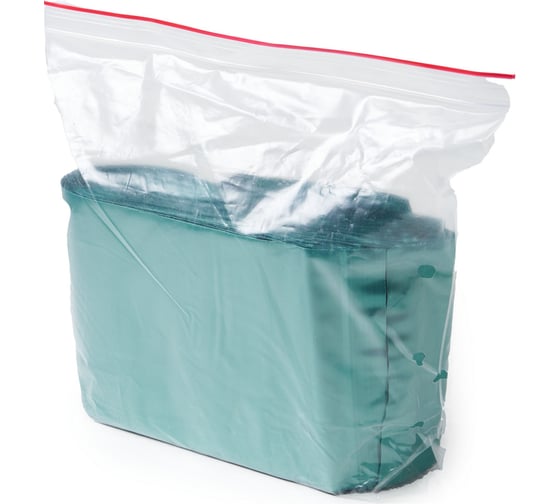 Пакет с замком Zip-Lock PACK INNOVATION 10x15см 60 мкм зеленый 200 шт IP0CZ101560-2