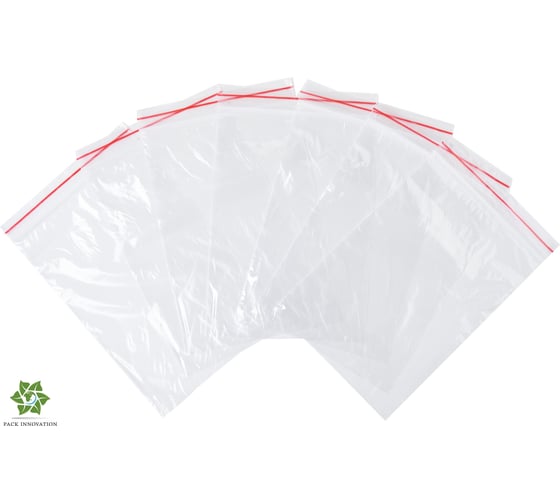Пакет с замком Zip-Lock PACK INNOVATION 12x17 см 40 мкм 10000 шт IP00121740-10К